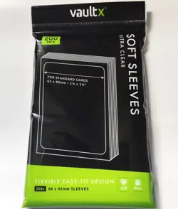 Vault X 9 Pocket Exo-Tec Zip Binder 360 Card TCG Album & 200 Clear Soft Sleeves - Image 3