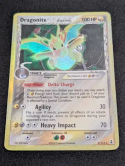 Dragonite 3/113 Delta Species - Holo Pokemon Card - MP-HP - Image 1