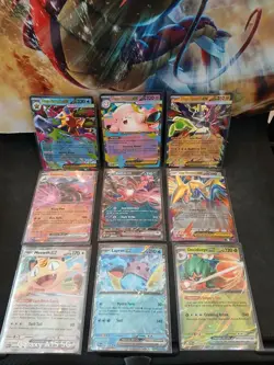 Perfect Order Lot Double Rare Ex Complete Set Pokemon Cards 9 Cards Total - Image 2