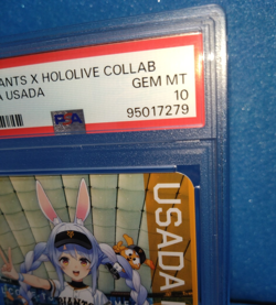PSA10 Hololive Usada Pekora 2023 GIANTS Collab Japan Limited 7 Card Set - Image 5