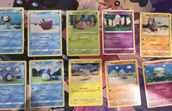 Pokemon TCG Asako Ito Sun & Moon Card Lot ×10 NM-LP - Image 1