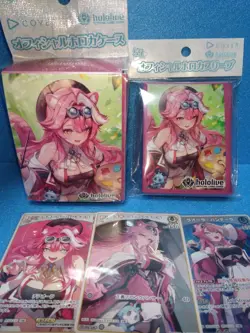 Hololive Raora Pantera Official Sleeve Vol.30 Deck Case Vol.21 HOCG Card Set - Image 1