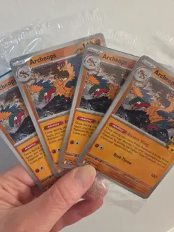 Exclusive Pokemon Chicago Field Museum Fossil Exhibit Archeops Promo Card SEALED - Image 1