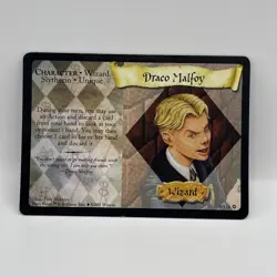 Draco Malfoy - Holo Foil | 3/116 | Base Set | Harry Potter TCG | WotC Card - Image 1