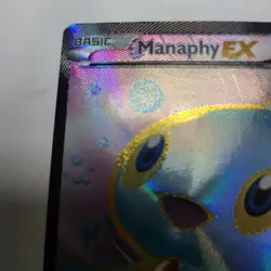 Pokemon TCG Manaphy EX Full Art Holo Ultra Rare Card 116/122 XY Breakpoint - Image 2
