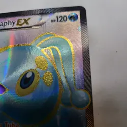 Pokemon TCG Manaphy EX Full Art Holo Ultra Rare Card 116/122 XY Breakpoint - Image 3