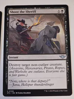 MTG - Shoot the Sheriff - Outlaws of Thunder Junction - Image 1