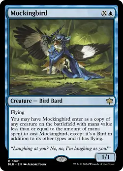 Foil - Mockingbird - 61 - Bloomburrow - NM - Image 1