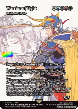 Warrior of Light - Jodah, the Unifier (Showcase) [FCA - 17] - NM [Foil] TCG MTG - Image 1