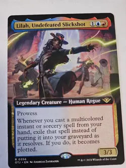 MTG - Lilah, Undefeated Slickshot Extended Art - Outlaws of Thunder Junction - Image 1