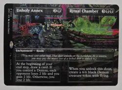 Unholy Annex Ritual Chamber (Borderless) Duskmourn: House of Horror Regular - Image 1