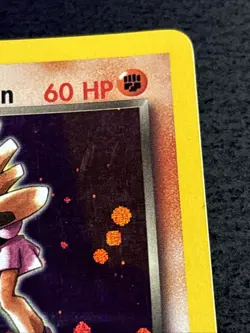 Rocket’s Hitmonchan 11/132 Pokemon TCG Gym Heroes Holo Foil SWIRL Rare Card LP - Image 3