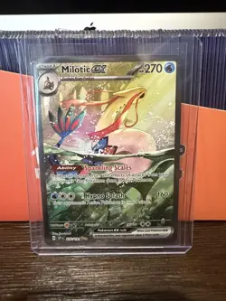 Milotic ex 237/191 Sv08: Surging Sparks SIR Pokemon card - Image 1