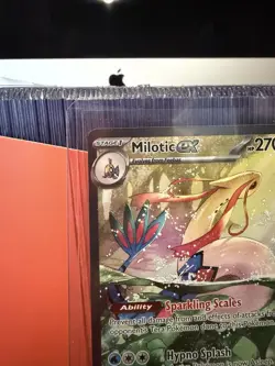 Milotic ex 237/191 Sv08: Surging Sparks SIR Pokemon card - Image 2