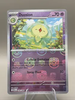Duosion (Master Ball Pattern) 038/086 Sv: Black Bolt Holo ~ Pokemon TCG - Image 1
