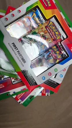 Pokemon TCG First Partner Illustration Collection Box Series 1 New/Sealed - Image 1
