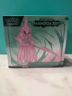 Pokemon TCG Elite Trainer Box ETB PARADOX RIFT Iron Valiant - Sealed - Image 1