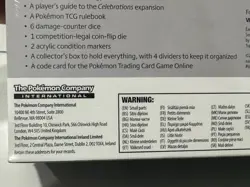 Pokemon Celebrations ETB Sealed TCG Elite Trainer Box - Image 5