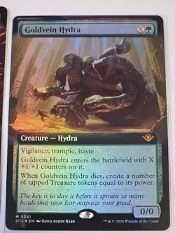 MTG - FOIL Goldvein Hydra Extended Art - Outlaws of Thunder Junction - Image 1