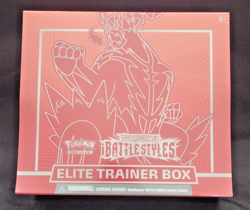 Pokemon TCG Battle Styles - Elite Trainer Box Single Strike Urshifu Art (Red) - Image 1