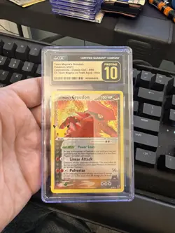 CGC 10 PRISTINE Team Magma's Groudon 9/95 Celebrations Collection Holo Pokemon - Image 5