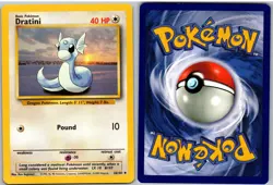 Dratini 26/102 Uncommon Base Set Unlimited Pokemon NM - Image 3