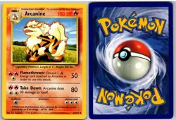 Arcanine 23/102 Uncommon Base Set Unlimited Pokemon NM - Image 3