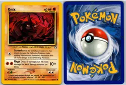 Onix 69/111 Common Neo Genesis Pokemon Unlimited NM - Image 3