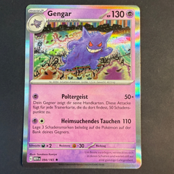 Gengar 094/165 MEW 🟢NM 🇩🇪Deutsch ✨Holo Pokemon Scarlet & Violet 151 - Image 2