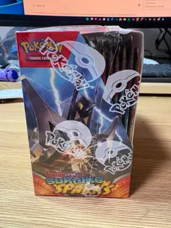 Pokemon TCG Scarlet & Violet Surging Sparks Booster Box - Factory Sealed - Image 5