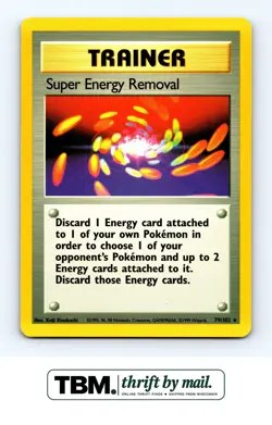 1999 Pokemon Base Set #079/102 Super Energy Removal - Image 1