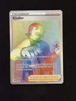 Pokemon TCG Kindler 179/172 Brilliant Stars Secret Rare Rainbow Full Art NM - Image 1