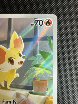 Pokemon Fennekin MEP 080 - Black Star Promo ME04: Chaos Rising (stock# B02) - Image 3