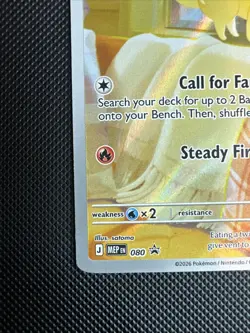 Pokemon Fennekin MEP 080 - Black Star Promo ME04: Chaos Rising (stock# B02) - Image 5