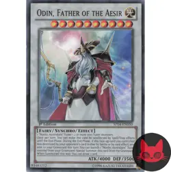 Yugioh Odin, Father of the Aesir SP14-EN050 Starfoil Rare 1st Edition NM - Image 1