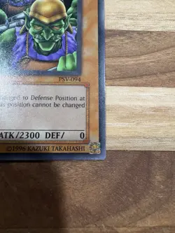 Konami Yu-Gi-Oh Goblin Attack Force PSV-094 Pharaoh's Servant Ultra Rare 1st Ed - Image 5