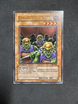 Yugioh! Goblin Attack Force PSV-094 1st Edition NM Foil Bleed - Image 1