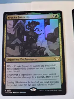 MTG - FOIL Vraska Joins Up - Outlaws of Thunder Junction - Image 1