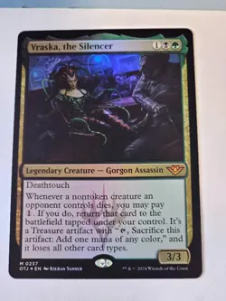 MTG - FOIL Vraska, the Silencer - Outlaws of Thunder Junction - Image 1