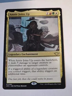 MTG- Annie Joins Up - Outlaws of Thunder Junction - Image 1
