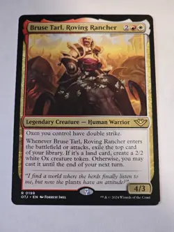MTG- Bruse Tarl, Roving Rancher - Outlaws of Thunder Junction - Image 1