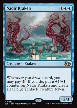 Nadir Kraken x1 1x Foundations Jumpstart J25 NM MTG - Image 1
