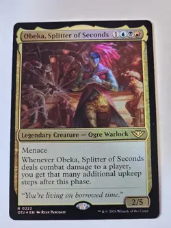 MTG- Obeka, Splitter of Seconds - Outlaws of Thunder Junction - Image 1