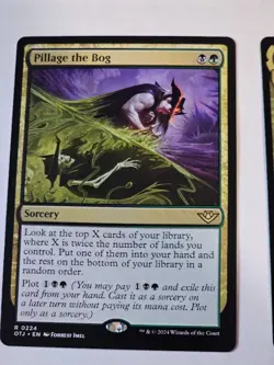 MTG- Pillage the Bog - Outlaws of Thunder Junction - Image 1