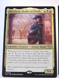 MTG- Marchesa, Dealer of Death - Outlaws of Thunder Junction - Image 1