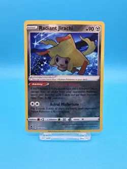 Radiant Jirachi 120/195 Holo Rare Silver Tempest SWSH12 Pokemon English NM - Image 3