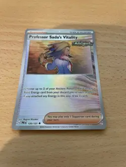 Pokemon TCG 120/131 Poke Ball Professor Sada's Vitality Prismatic Evolutions - Image 4