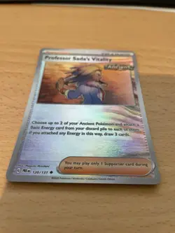 Pokemon TCG 120/131 Poke Ball Professor Sada's Vitality Prismatic Evolutions - Image 5