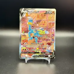2022 POKEMON MACHAMP V #172 SWORD & SHIELD ASTRAL RADIANCE FULL ART NM - Image 1