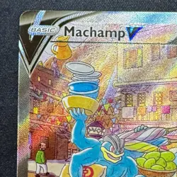 2022 POKEMON MACHAMP V #172 SWORD & SHIELD ASTRAL RADIANCE FULL ART NM - Image 3